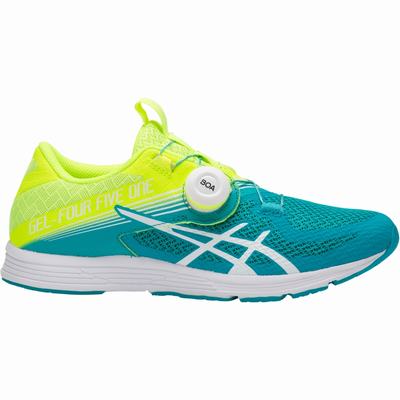 Asics Gel-451 - Naisten Juoksukengät - Keltainen/Turkoosi